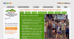 Desktop Screenshot of hablayapanama.com